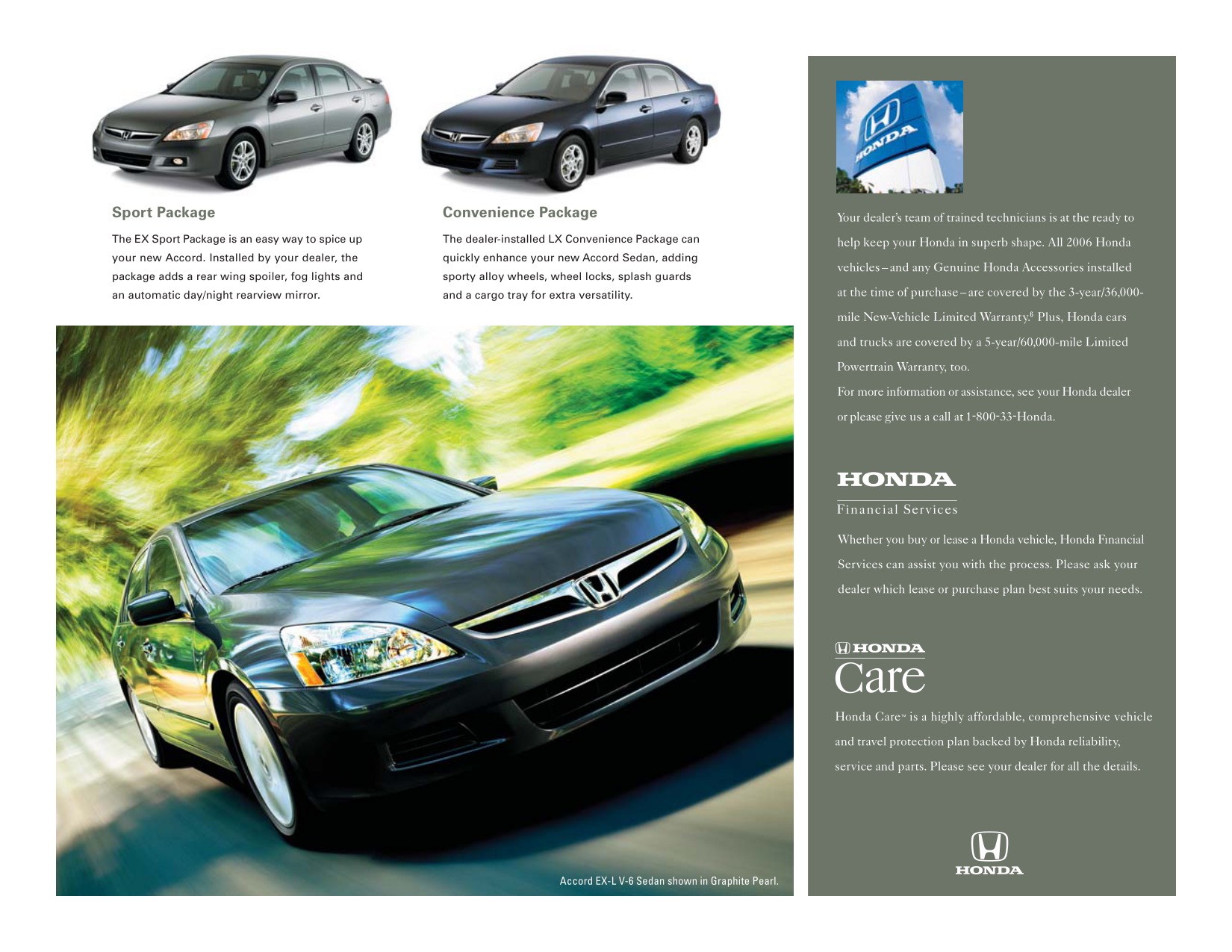 2007 Honda Accord Brochure Page 25